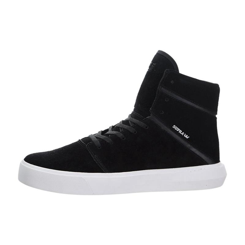 Supra CAMINO Skateschuhe Herren Schwarz Lagerverkauf GTLRW0751